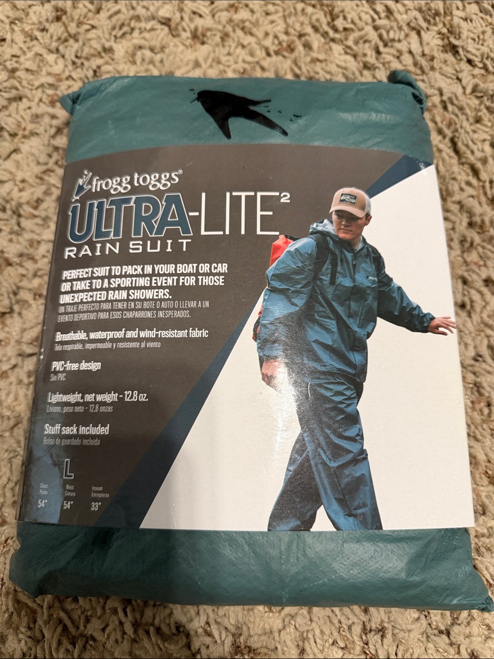 frogg toggs Ultra-Lite Men's Rainsuit